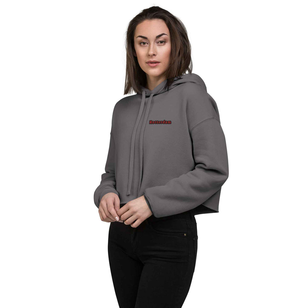 R'dam crop hoodie