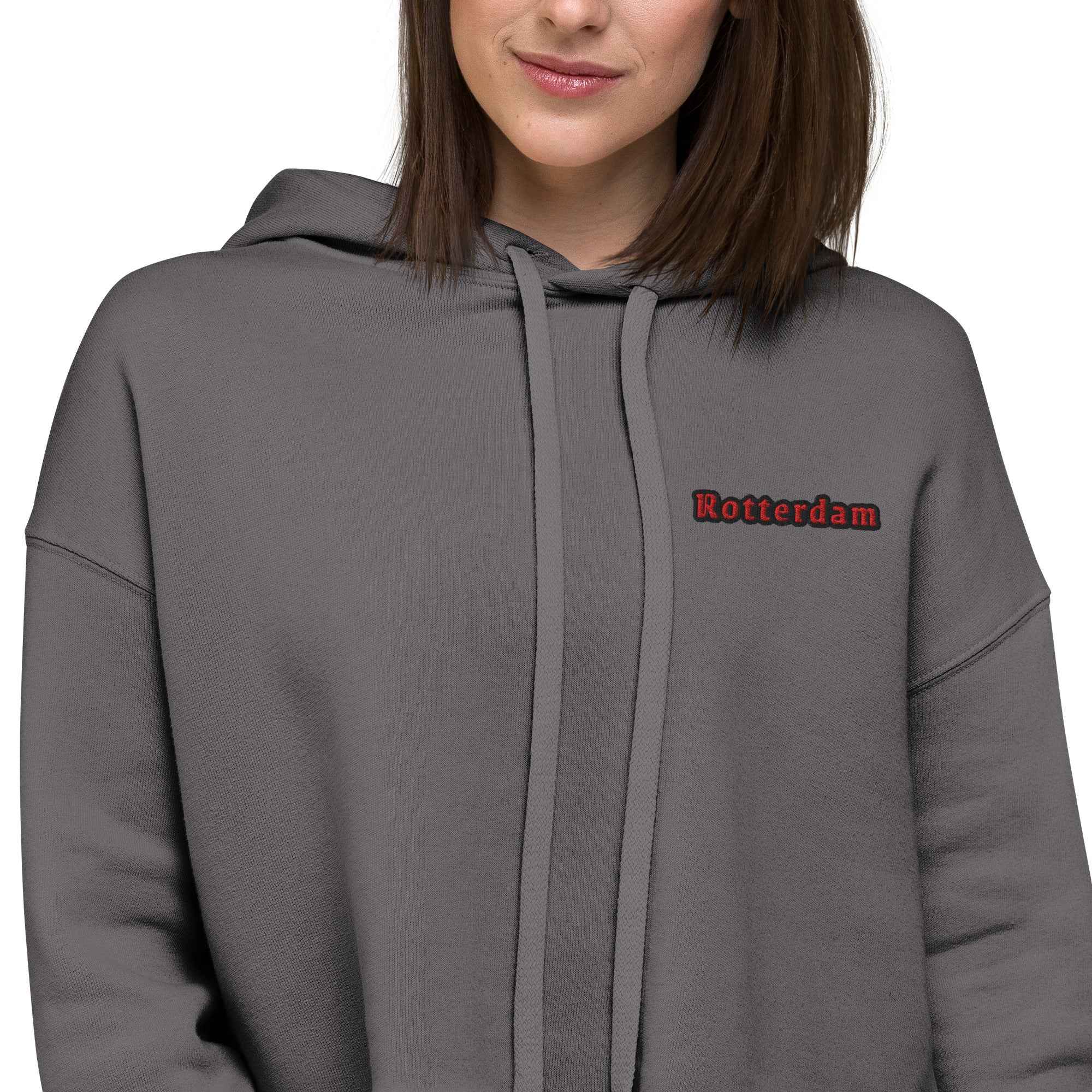 R'dam crop hoodie